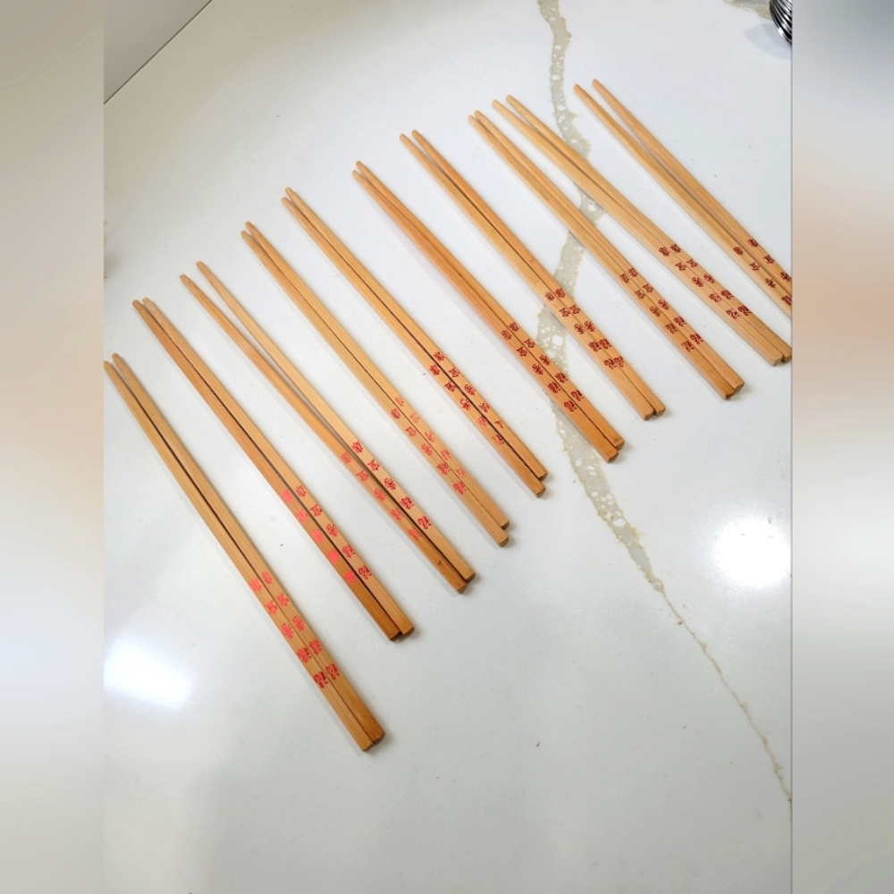 10 sets of Bamboo Chopsticks